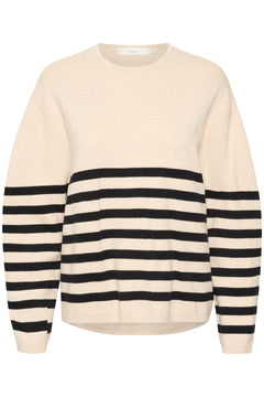 KayllaIW Pullover - Haze Melange/Black