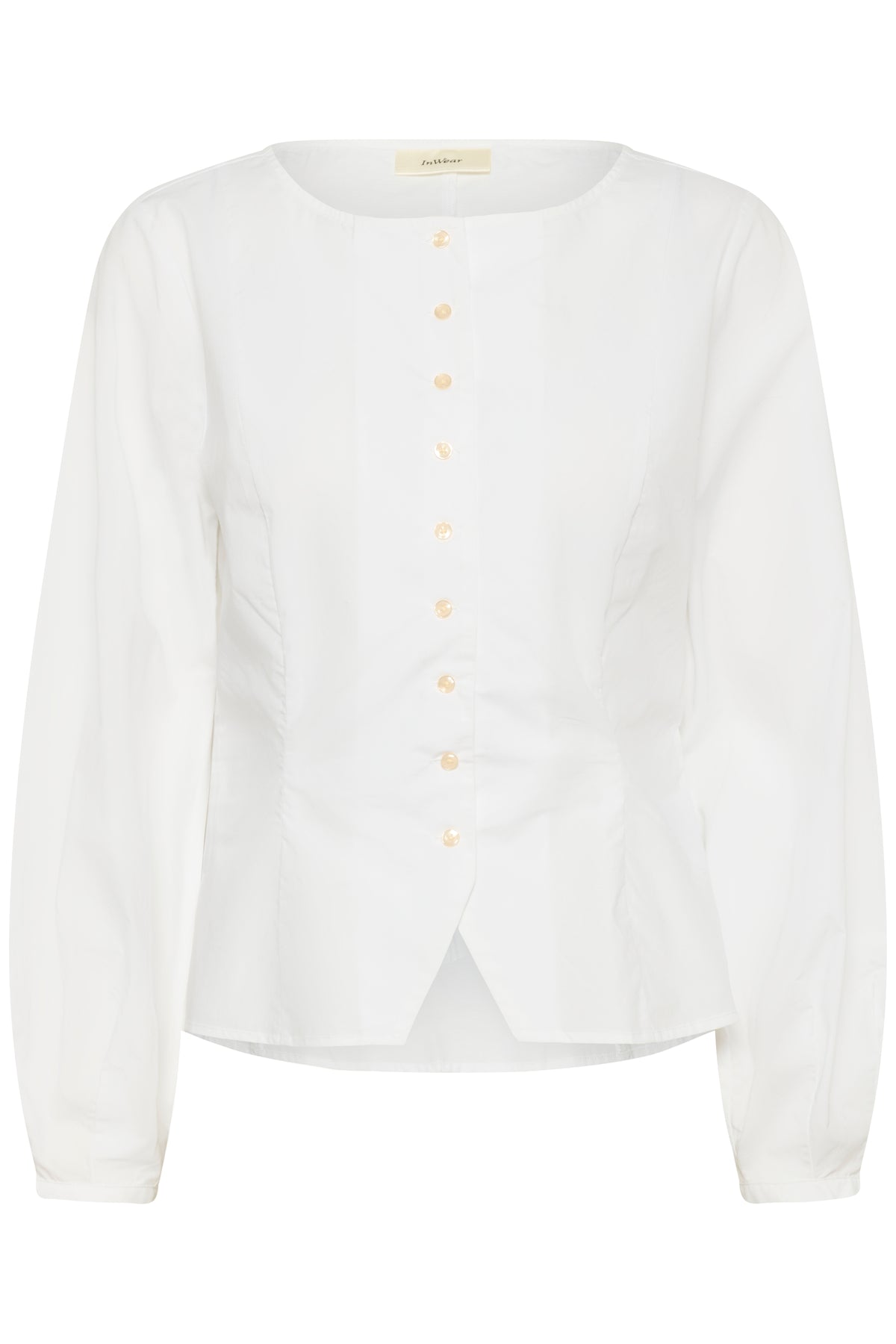 InWear Leloiw Fitted Skjorta - Vit
