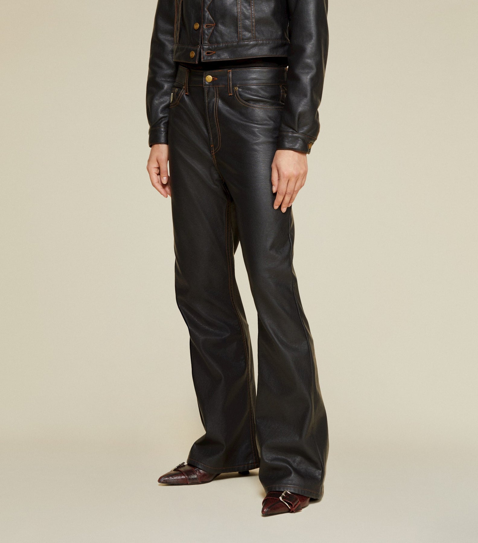 Ninette -Rg - Vegan Leather - Rinse