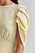 Louise Draped Back Maxi Dress - Gul