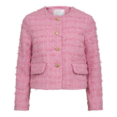 CalaCC Check Boucle Jacket - Candyfloss