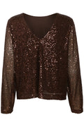 DarleenaPW Blus - Mole' Metallic