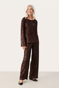 DarleenaPW Blus - Mole' Metallic