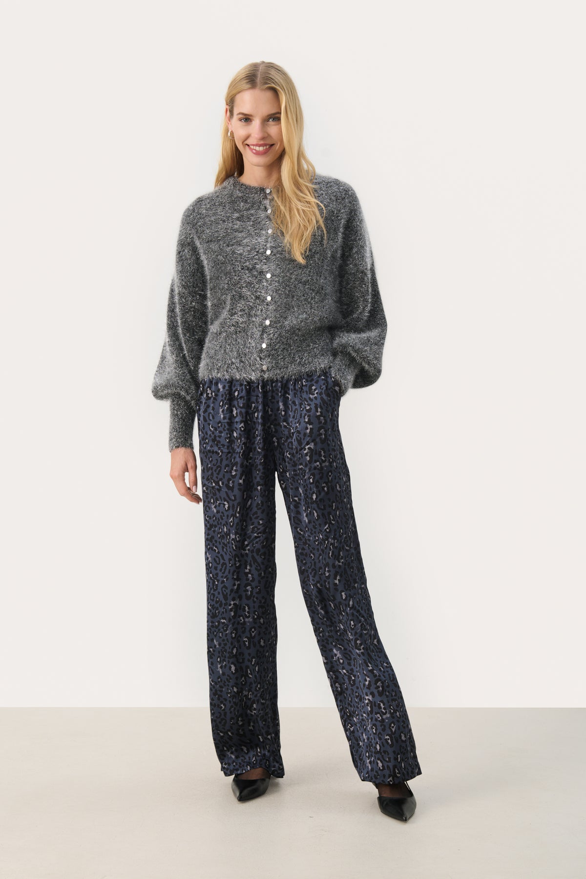 MilenaPW CA - Black/Silver Lame