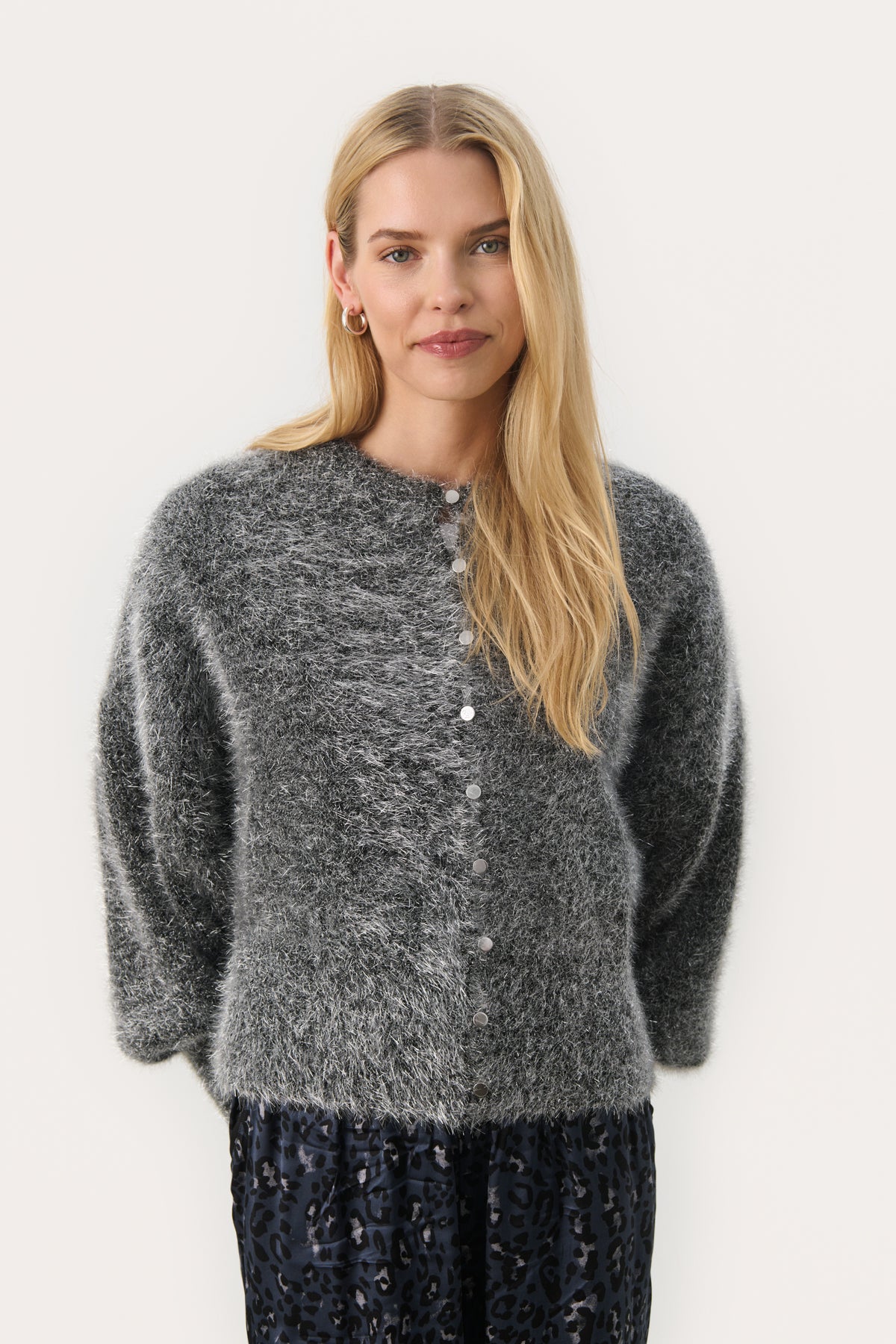 MilenaPW CA - Black/Silver Lame