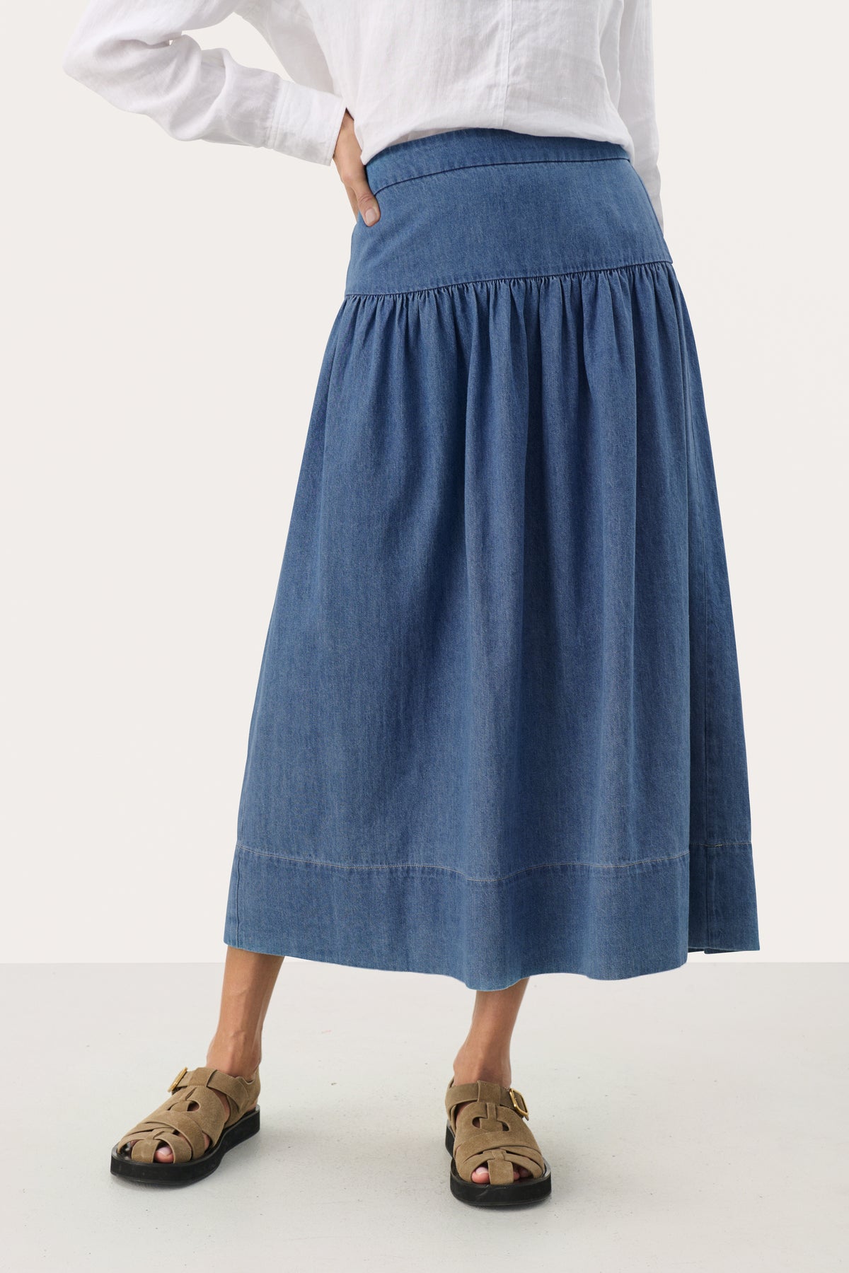 NelliaPW SK - Medium Blue Denim