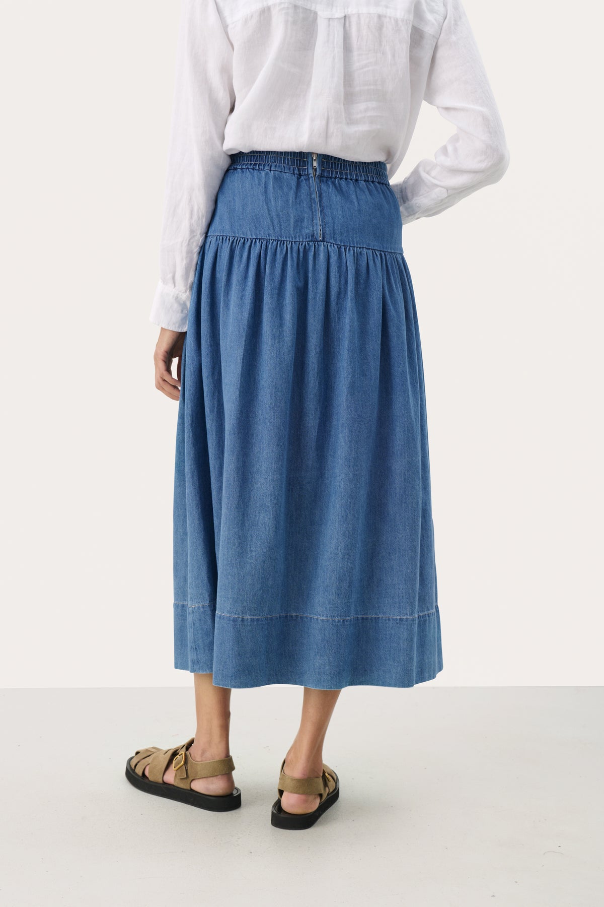 NelliaPW SK - Medium Blue Denim