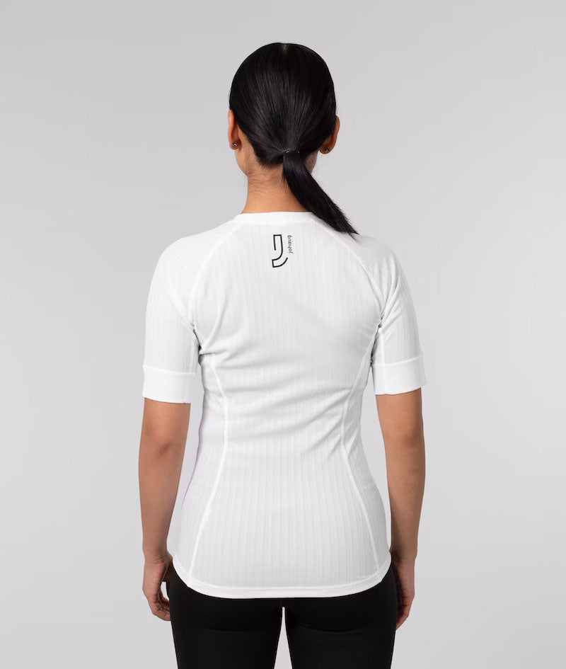 Rib Tech Tee - White