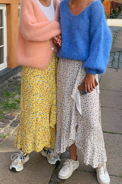 Milana LS Mohair Knit - Sky Blue