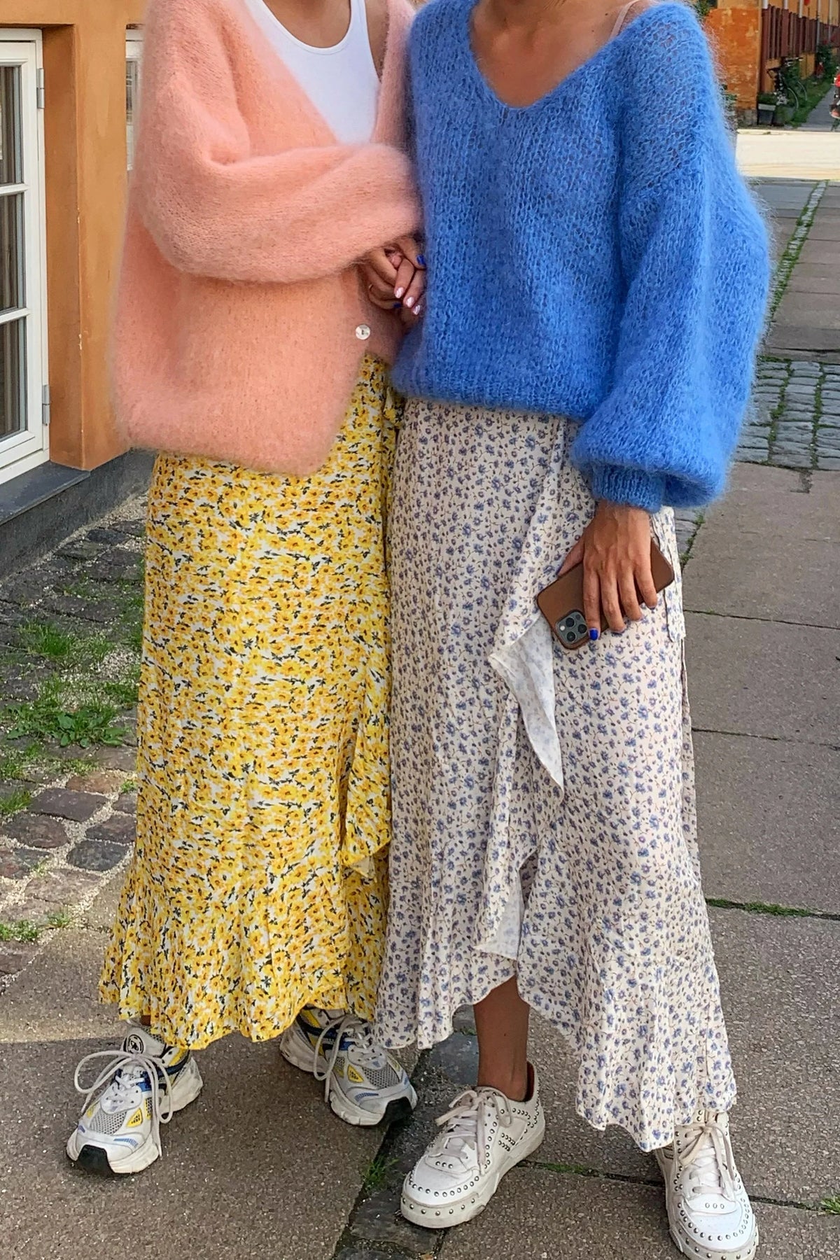 Milana LS Mohair Knit - Himmelsblå