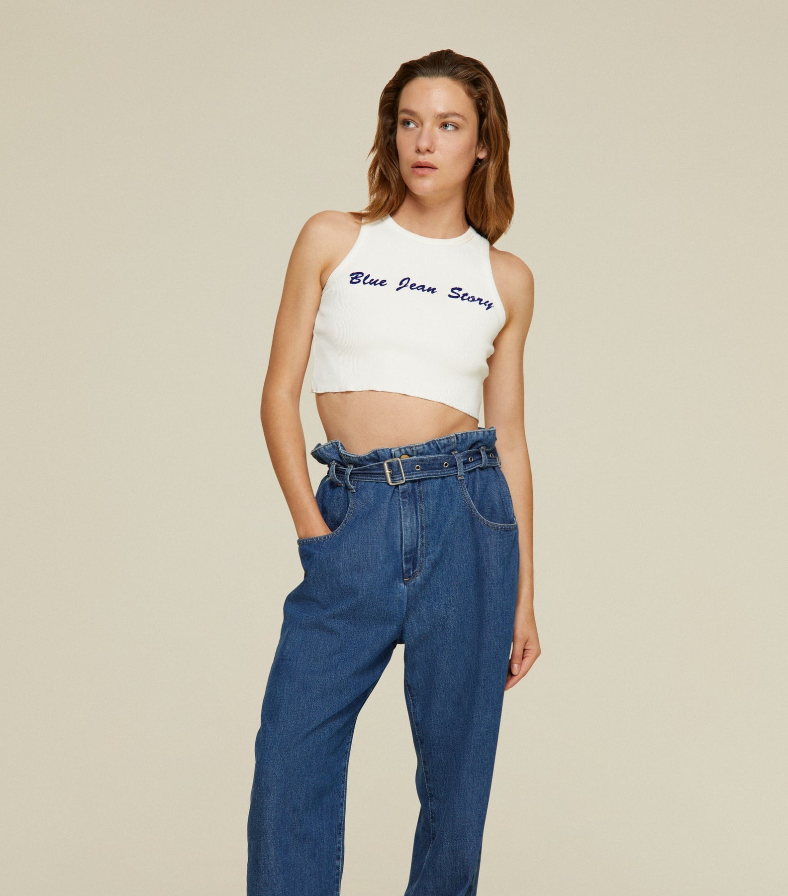 Arabesco - Blue Jeans - Milk