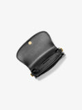 Mila Small Chain Sling Messenger Bag - Black