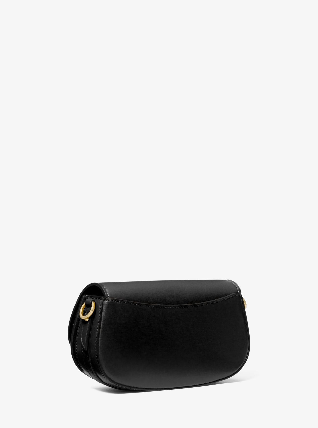 Mila Small Chain Sling Messenger Bag - Black