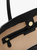 Lg Mf Tz Tote - Black