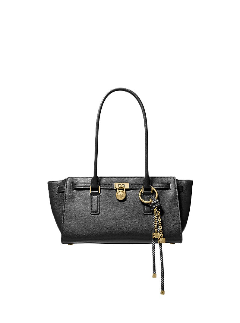 Hamilton Moderne Small Leather Satchel - Svart