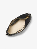 Nolita Medium Pebbled Leather Shoulder Bag - Black