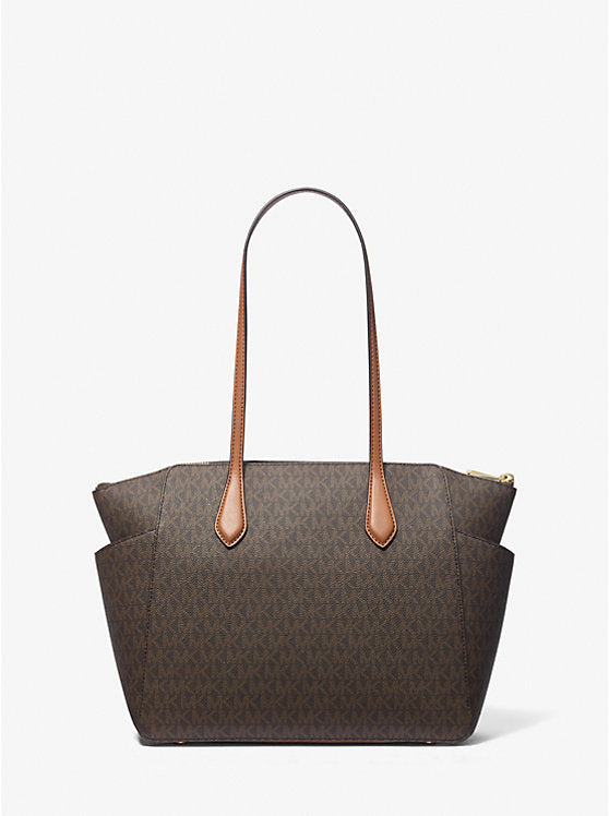 Marilyn Medium Logo Tote Bag - Brun/Acorn