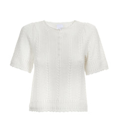Esmeralda Pullover - White