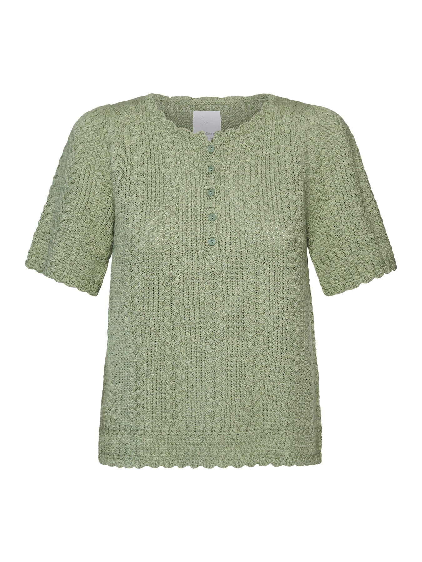 Esmeralda Pullover - Ljusgrön
