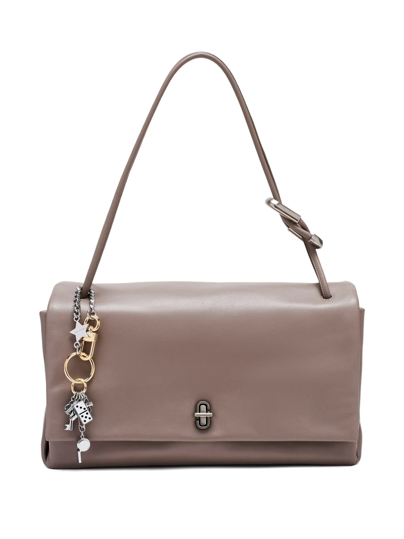 The Safety Pin Cluster Charm - Nickel