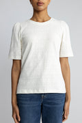 Elmira Puff Tee - Egret