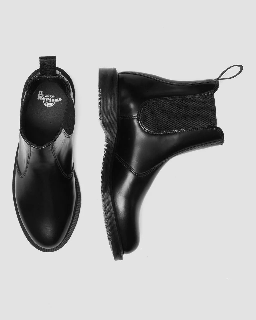 Flora - Black Polished Smooth