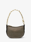 Sm Bracelet Pouchette Suede - Black