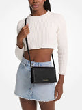 Jet Set Medium Flap Crossbody - Black