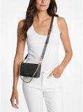 Michael Kors Sm Conv Xbody Pouchette - Svart/Guld