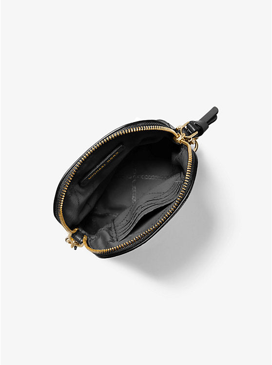 Jet Set Charm Chain Phone Crossbody - Black