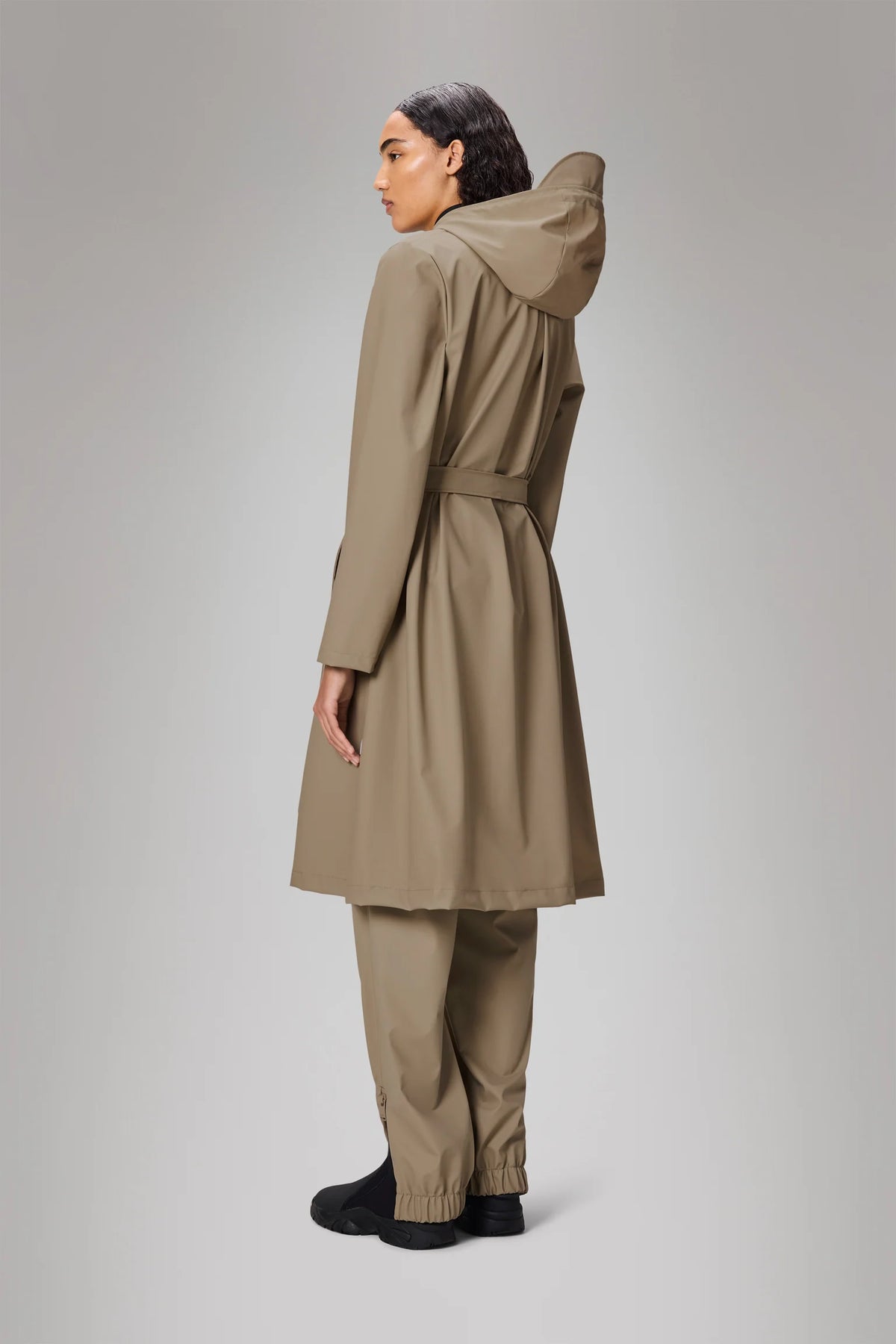 A-Line Longer Jacket W3 - Beige