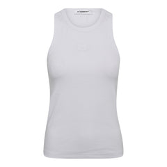 Saharacc Embroidery Tank Top - White