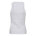 Saharacc Embroidery Tank Top - Vit