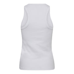 Saharacc Embroidery Tank Top - White