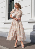 Fabienne Dress - Almond