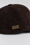 Hermine Suede Keps - Chocolate