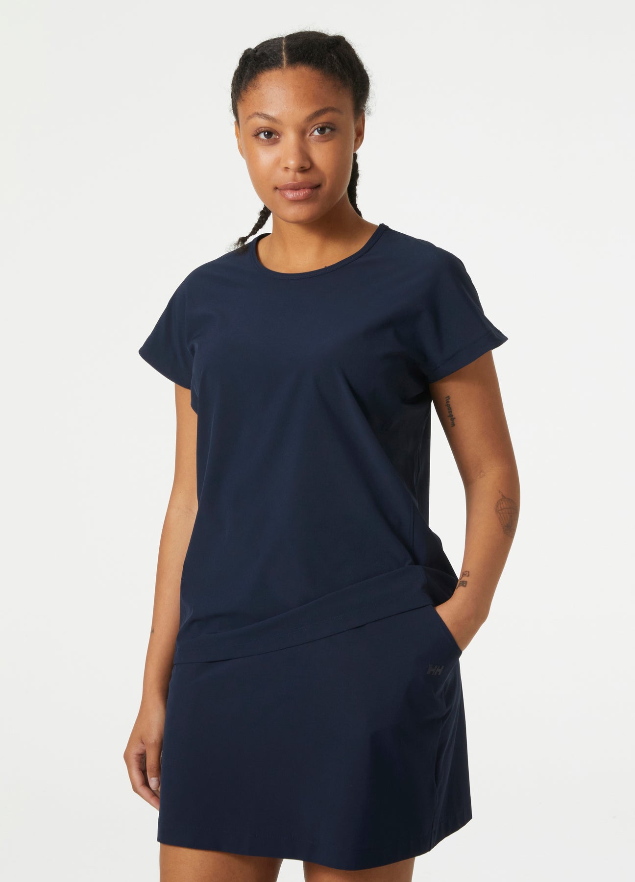 Thalia Summer Top - Navy
