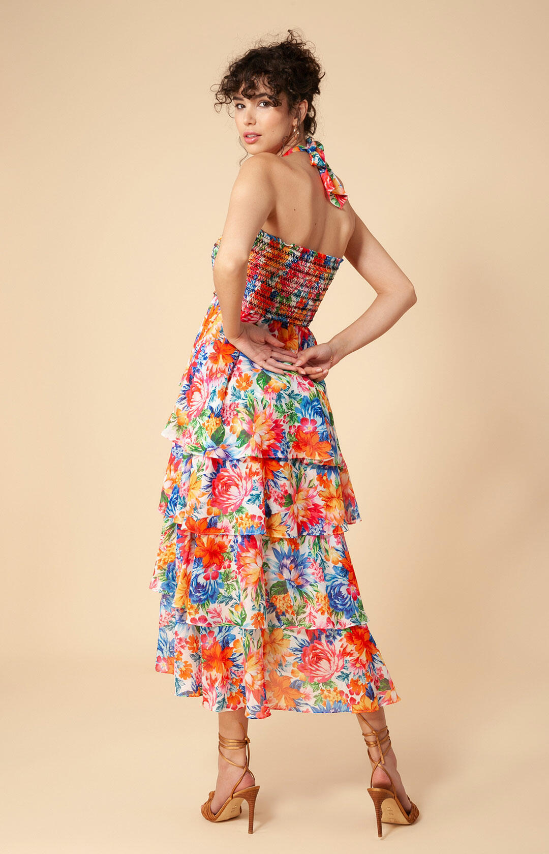 Corine Long Dress - Ivory