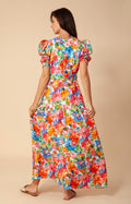 Dominica Long Linen Dress - Ivory