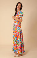 Dominica Long Linen Dress - Ivory