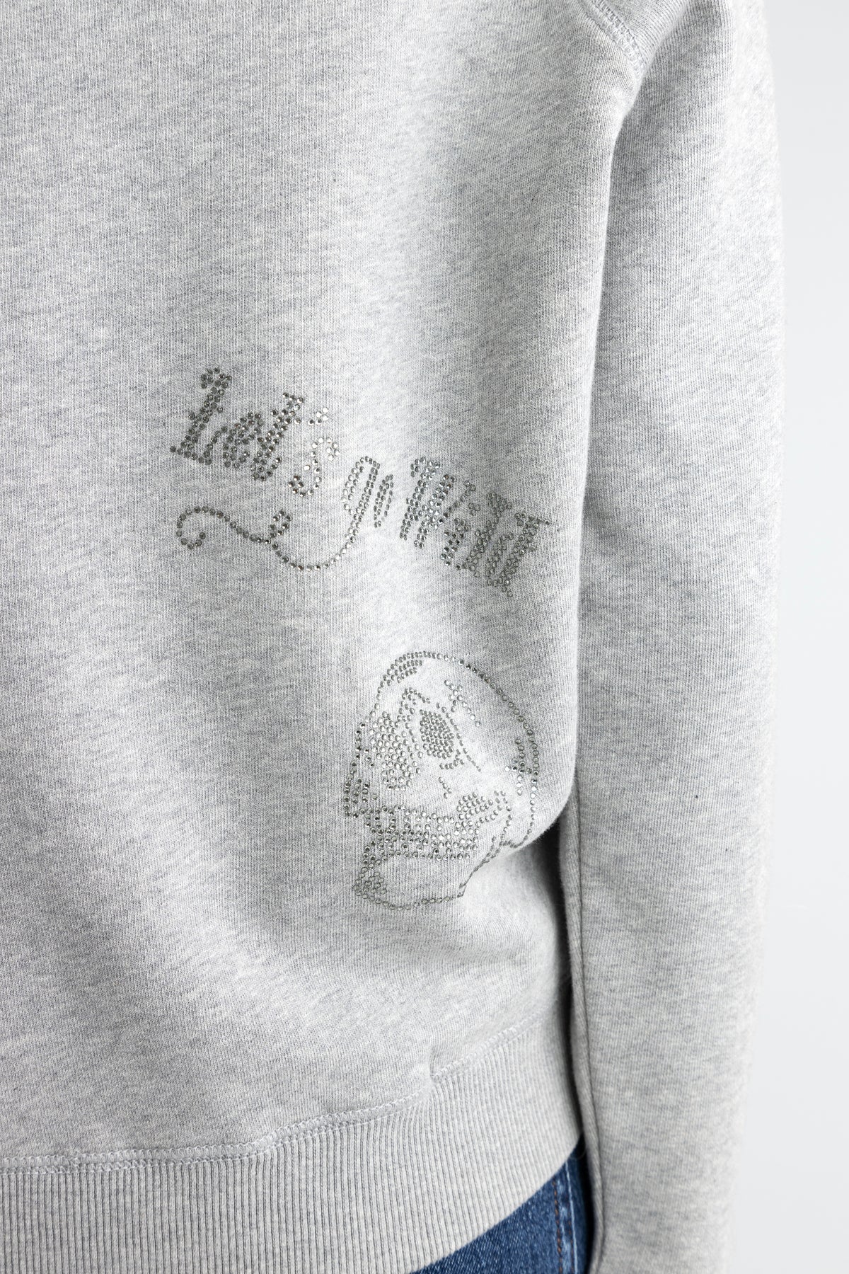 Zadig & Voltaire Georgy Mo Multicusto Strass Hoodie