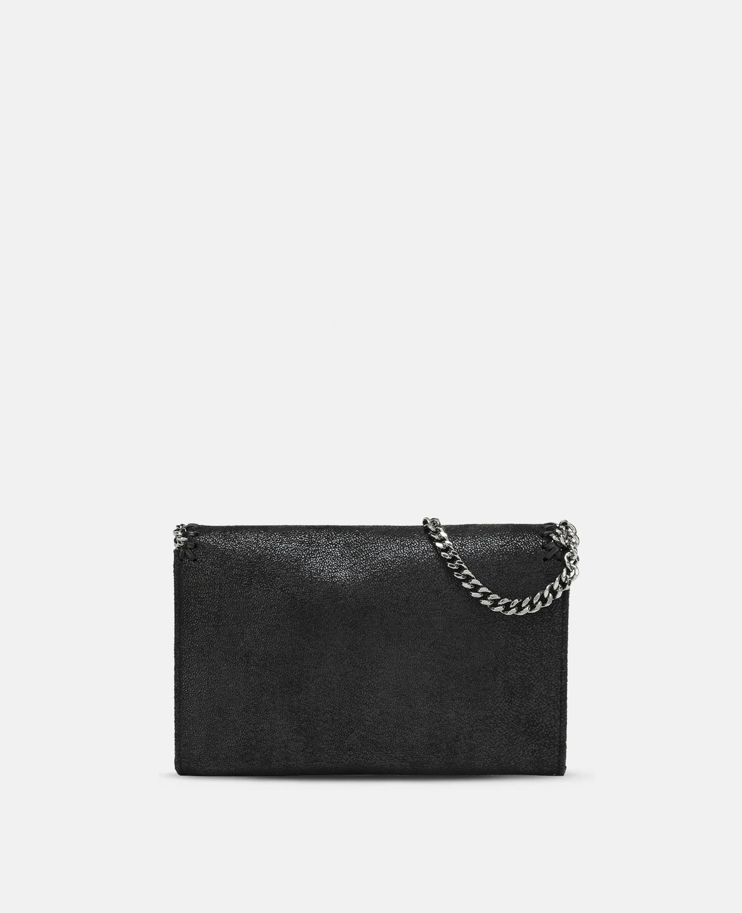 Falabella Wallet Crossbody Bag - Black/Silver
