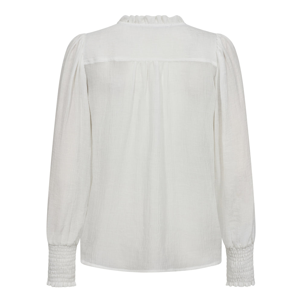 Selmacc Pintuck Shirt - White