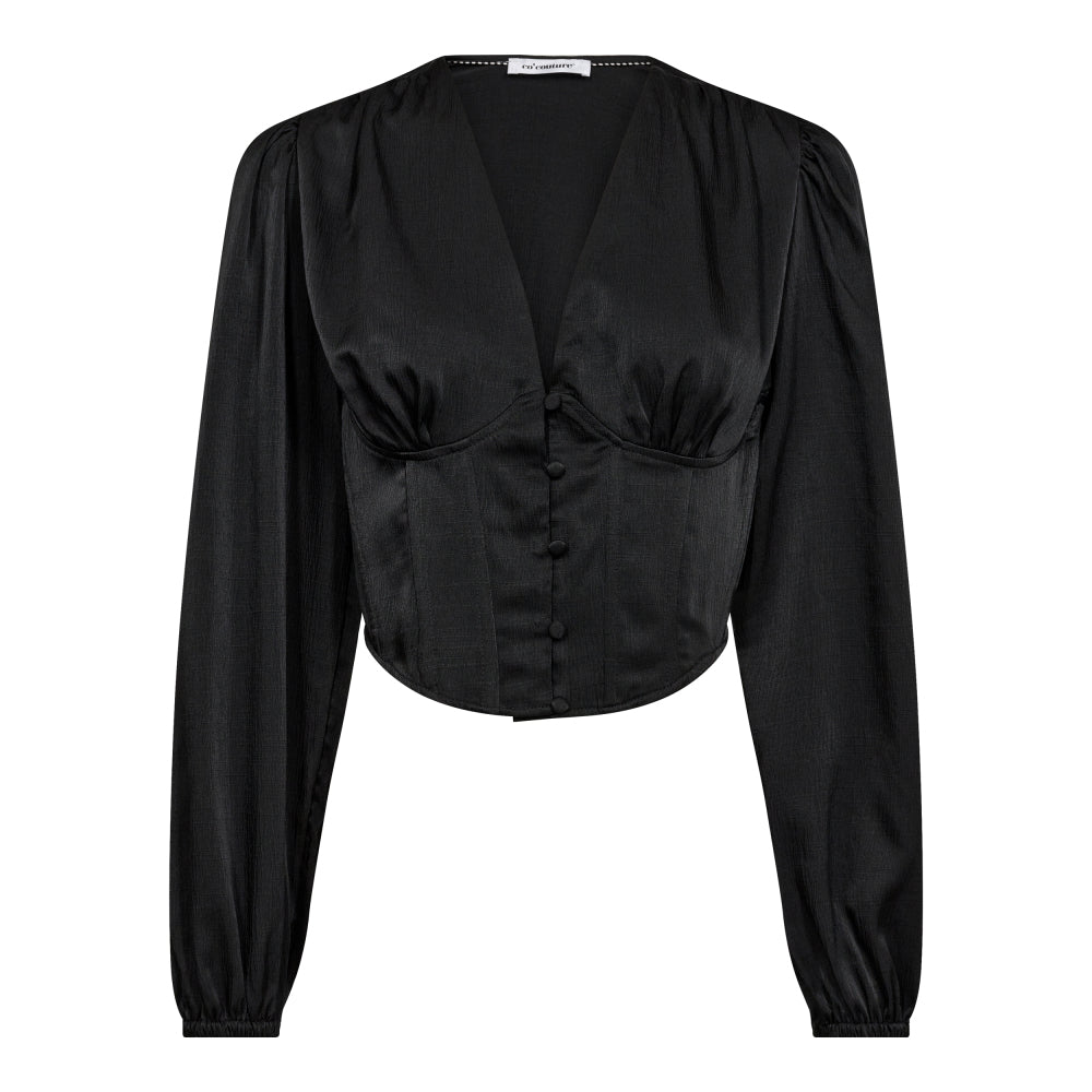 Corycc Corsage Shirt - Black