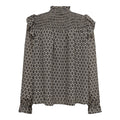 Lauracc Smock Blouse - Black