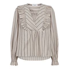 Ivanacc Smock Frill Blouse - Marciblack