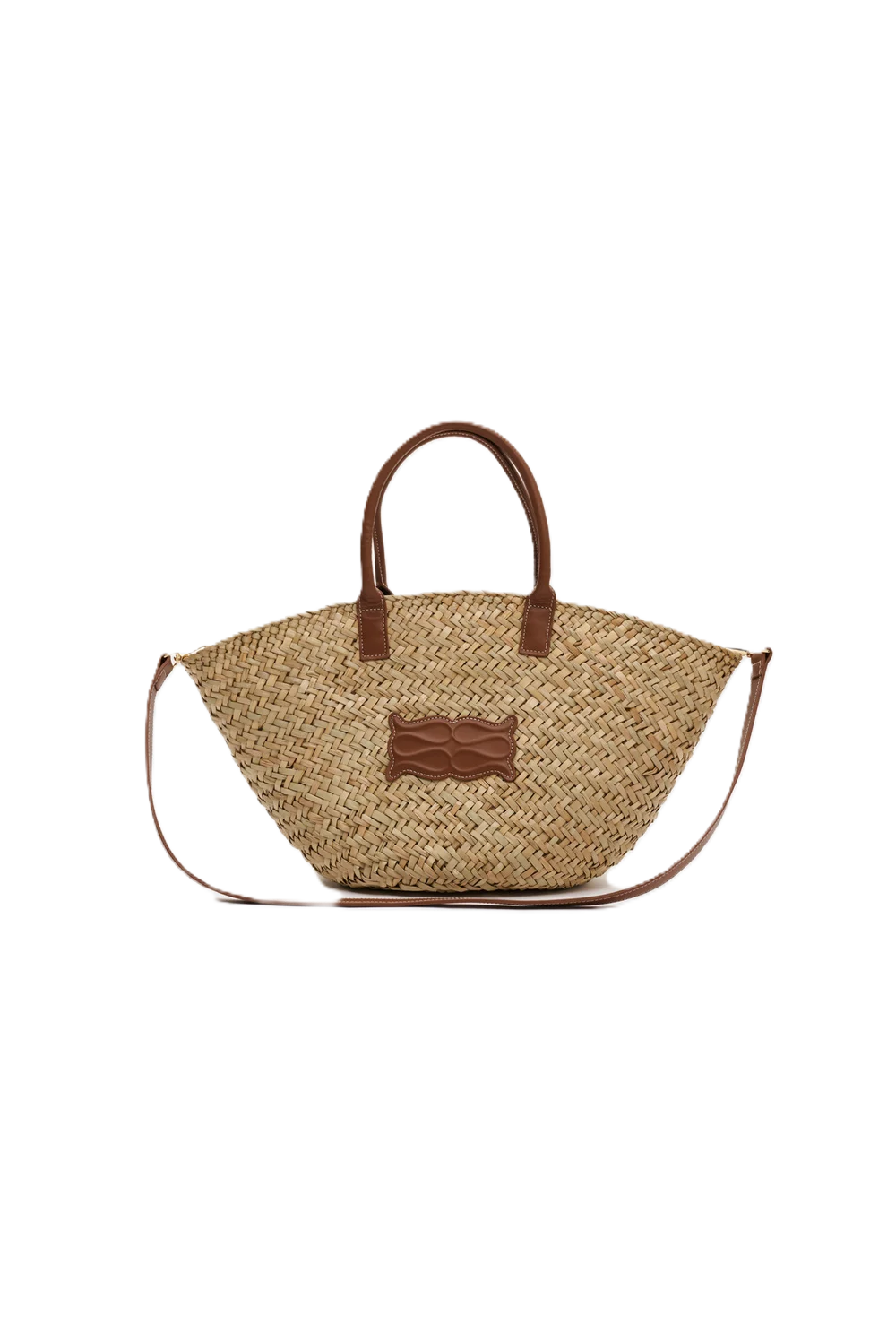 Large Monogram Stråväska - Cognac