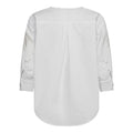 KelliseCC Lace Cut Shirt - Vit