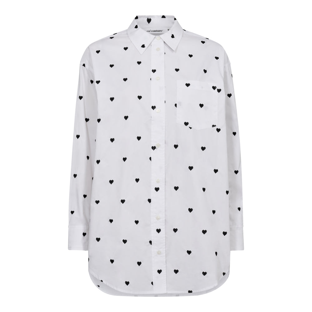 Heartcc Oversize Shirt - White