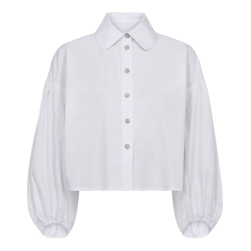 Cottoncc Crisp Crystal Shirt - White